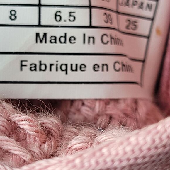 Ugg Australian Heirloom Women's Boots Size 8 Pink Canvas Lace Up Shoes - Picture 9 of 11